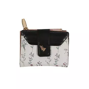 1 шт. Модный компактный многокарточный женский кожаный кошелек Весна Лето Маленький кожаный держатель для карт Мини-кошелек с карманом для монет One Size