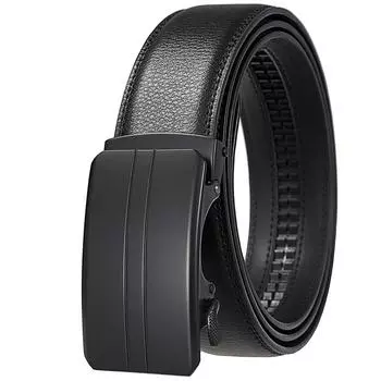1 шт. Модный мужской повседневный абразивный ремень с автоматической пряжкой Ly36-3 3051-1 110cm-130cm