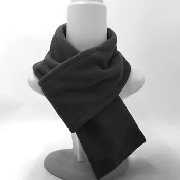 1 шт. модный мужской шарф-крест, зимние теплые флисовые шарфы, мягкий шейный платок, плюшевые бархатные шарфы для велоспорта армия зеленый