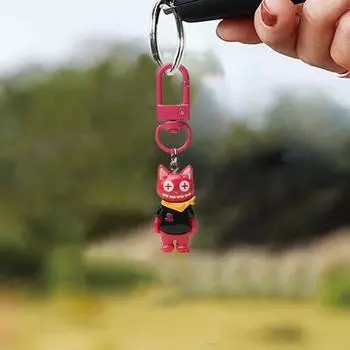 1 шт. модный необычный уличный креативный персонализированный мультяшный универсальный ежедневный брелок с изображением стервозной кошки