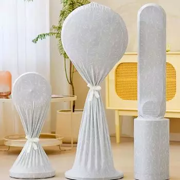 1 шт. модный прочный многофункциональный пылезащитный чехол для электрического вентилятора эластичная ткань с цветочным принтом 78*41cm