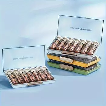 1 шт. Модный прозрачный органайзер для украшений, портативный органайзер для украшений в путешествиях, органайзер для сережек, ожерелий, колец, дорожные аксессуары белый