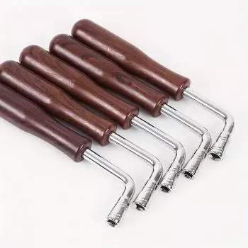 1 шт. молоток для настройки пианино Guzheng, квадратный гаечный ключ в форме буквы L, тюнер, гаечный ключ, инструмент для ремонта струн для китайской цитры