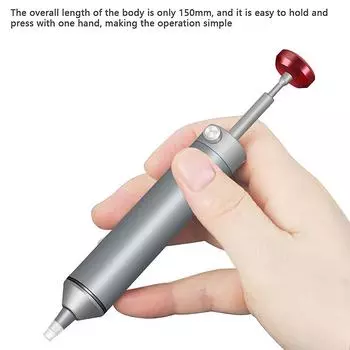 1 шт., мощный насос для отпайки из алюминиевого сплава, всасывающий паяльник для удаления олова, инструмент для ремонта сварки и сварки