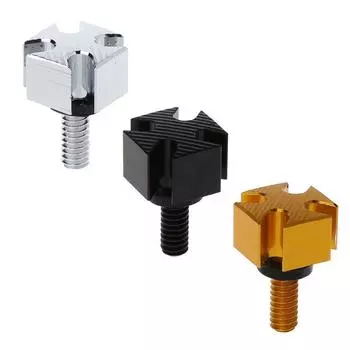 1 шт. мотоцикл 1/4 болт крестообразного седла для harley davidson Sportster Softail Dyna Wide Glide Roadking Streetbob Street Bob чёрный