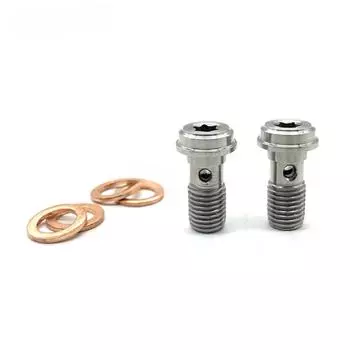 1 шт. мотоциклетные нержавеющие болты M10 x 1,25, болт главного тормозного цилиндра, болт тормозного шланга, болт суппорта, винт гидравлического сцепления M10x1.25