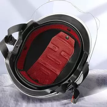 1 шт. мотоциклетный шлем для мужчин и женщин, электрический шлем для верховой езды, удобный вентиляционный регулируемый защитный шлем на все времена года чёрный