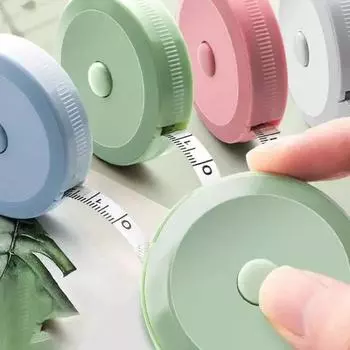 1 шт. Мягкая измерительная лента для тела, гибкая линейка для похудения, медицинские измерения тела, шитье, портной, ремесло розовый