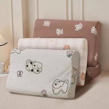 1 шт. мягкая наволочка для шеи, медицинское обслуживание, спальная спальня, домашний декор, хлопковая наволочка, латексная наволочка 30x50cm