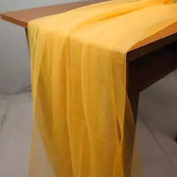 1 шт. мягкая сетчатая ткань свадебные украшения арка декоративная ткань реквизит для фотосъемки 5/8x1.6м 5M оранжевый