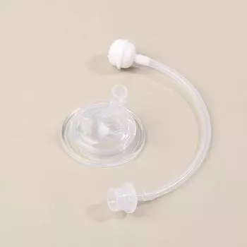 1 шт. Мягкая силиконовая насадка для сосания с широким горлом, питьевая чашка, соломинка, головка для преобразования для детской бутылочки, аксессуары для бутылочек для кормления