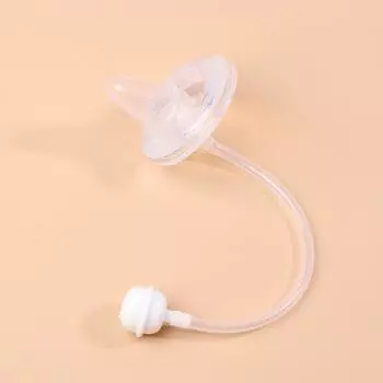 1 шт. Мягкая силиконовая насадка для сосания с широким горлом, питьевая чашка, соломинка, головка для преобразования для детской бутылочки, аксессуары для бутылочек для кормления B 18cm