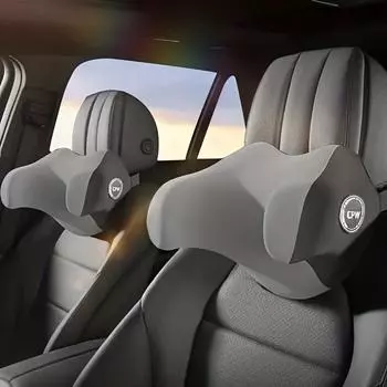 1 шт. Мягкая U-образная подушка для шеи из пеноматериала с эффектом памяти для автомобильного сиденья и офиса, удобная подушка для подголовника, автомобильные аксессуары чёрный