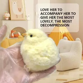 1 шт. Мягкая забавная сжимаемая игрушка ручной работы для снятия стресса с цыплят, ультрамягкая игрушка-непоседа — идеальный подарок для всех возрастов на праздники
