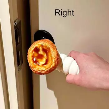 1 шт. Мягкие забавные противоударные милые 3D чехлы для домашних дверей для хлеба, чехлы для ручек для дома и офиса, доступны несколько вариантов