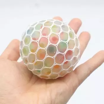 1 шт., мягкий мяч для снятия стресса с виноградной лозой, сенсорный мягкий мяч, надувные шарики для упражнений для рук 1PC