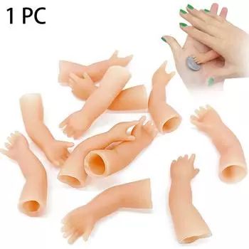 1 шт. Мягкий силикон Маленькая рука монета исчезновение магический реквизит дети новинка ужасающая мини рука творческие пальчиковые игрушки