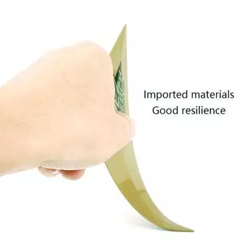 1 шт. мягкий треугольный угловой скребок для виниловой автомобильной пленки, тонировочный скребок для окон с карбоновой пленкой, инструмент для заправки кромки окна