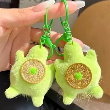 1 шт. мультяшная модная маленькая черепаха кукла брелок мягкая плюшевая сумка подвеска игрушка брелок автомобильный брелок