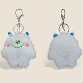 1 шт. мультяшная супер милая кукла-монстр с большими глазами, милая плюшевая игрушка, кулон, праздничный подарок