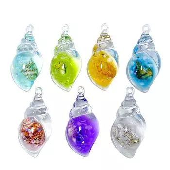 1 шт. мультяшные светящиеся раковины микропейзаж светящиеся миниатюрные раковины статуэтка в горшке мини-сказочный сад кукольный домик украшения белый