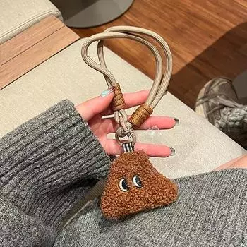 1 шт. мультяшные украшения для девочек, женщин, телефон, браслет, сумка, кулоны, телефон, короткий ремешок, корейский меховой плюшевый сырный браслет, милый розовый