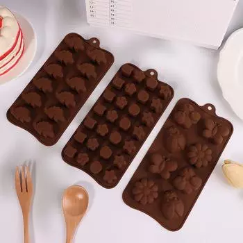 1 шт. мультяшные животные шоколад силиконовая форма DIY конфеты торт желе печенье мыло форма ручная работа кухонные инструменты для выпечки