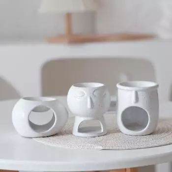 1 шт. мультяшный домашний декор рождественские подарки керамическая ароматерапевтическая печь ароматерапевтическая эфирная масляная горелка