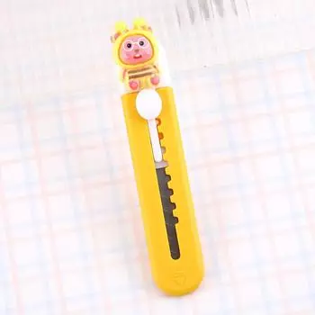 1 шт. мультяшный капибара художественный резак хозяйственный нож мини студенческие художественные инструменты DIY креативные канцелярские принадлежности школьные принадлежности