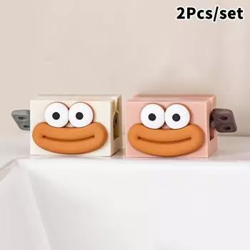 1 шт. Мультяшный ленивый выдавливатель зубной пасты с большим ртом, ролик для умывания лица, волшебный выдавливатель, зажим для зубной пасты
