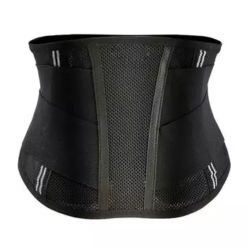 1 шт. Мужская и женская регулируемая талия поддержка талии дышащий задний ремень нижний ремень пояс M