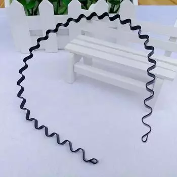 1 шт. Мужские Женские Инструменты для Укладки Унисекс Черный Простой Волнистые Волосы Ободок на Голову Спортивная Повязка на Голову Аксессуары для Волос