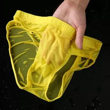 1 шт. Мужское нижнее белье Ice Silk Боксеры бесшовное нижнее белье Мужские ультратонкие дышащие мужские трусы-боксеры M