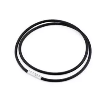 1 шт. Мужское ожерелье с подвеской из воловьей кожи и застежкой из нержавеющей стали