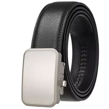1 шт. мужской ремень с автоматической пряжкой из коровьей кожи Ly36-561686-1 110cm-130cm