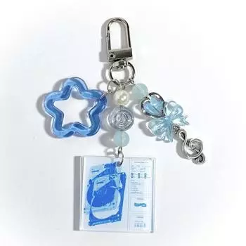 1 шт. Музыкальный альбом CD Группа Брелок Wave To Earth Y2K Стиль Ремешок для телефона Любитель музыки Аксессуар для телефона Подвеска