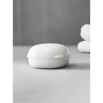 1 шт.-мыльница Мыльница с крышкой Мишка с пузырями Дорожная портативная мыльница Креативная мыльница с дренажом