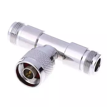 1 шт. N-Kjk трехходовой адаптер N один сантиметр два гнезда N головка L16 Rf адаптер