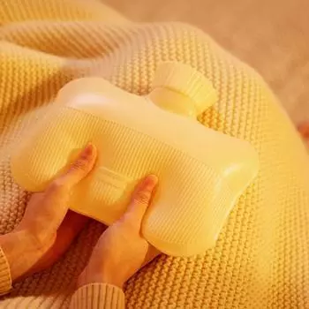 1 шт./набор 1000/2000 мл мешок с горячей водой с плюшевым чехлом герметичный горячий холодный компресс спина шея 1000ML 1pc абрикосовый