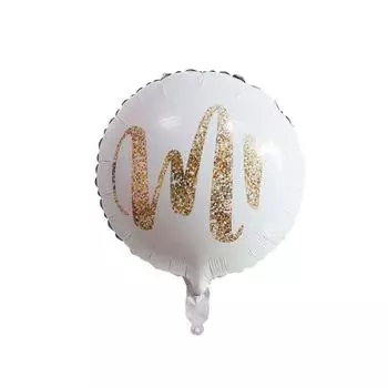 1 шт. Набор 18-дюймовых черных красных воздушных шаров из алюминиевой фольги с надписью «Любовь» 18-дюймовых белых воздушных шаров из алюминиевой фольги с надписью «Сердце» 18 inch,type4