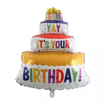 1 шт. Набор 40 дюймов Радужные алюминиевые фольгированные яркие шары для дня рождения Фольгированные шары для вечеринки Воздушные шары из майларовой фольги