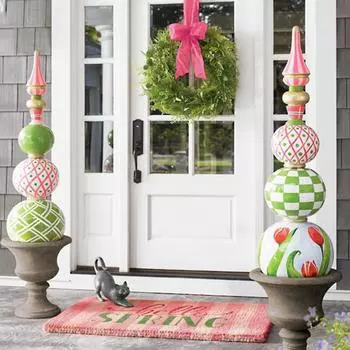 1 шт., надувные украшения для праздника на входной двери, украшение для двора, украшение для садовой вечеринки, новинка, шар из ПВХ