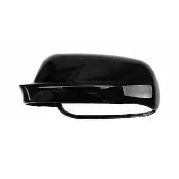 1 шт., накладки на боковые зеркала для VW JETTA MK4 2000-2005 Bora PASSAT B5 1998-2001 GOLF IV GTI 4, черная крышка заднего вида с кроликом Left side LH