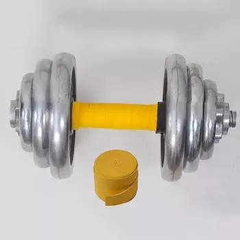 1 шт., накладки на теннисную ракетку, противоскользящая лента от пота, впитывающие накладки, накладки на ракетку для бадминтона, накладки на рыболовную резинку, нескользящая накладка жёлтый