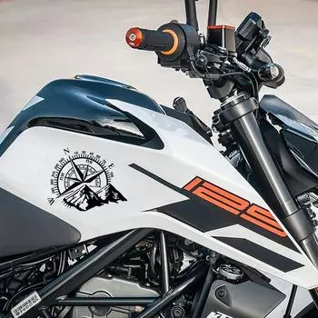 1 шт. Наклейка на мотоцикл, наклейка для грузовика, мотоклуба, наклейки для кузова, автонаклейка, аксессуары для кемпера Ultra Small чёрный