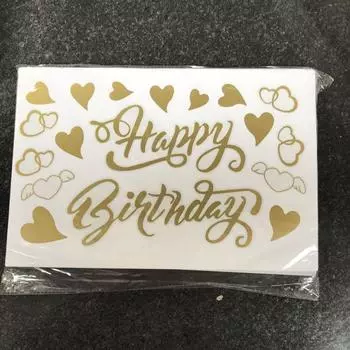 1 шт., наклейка в виде шара Бобо, прозрачный гелиевый шар, украшение для дня рождения, свадьбы, дня Святого Валентина, сувениры для детского душа