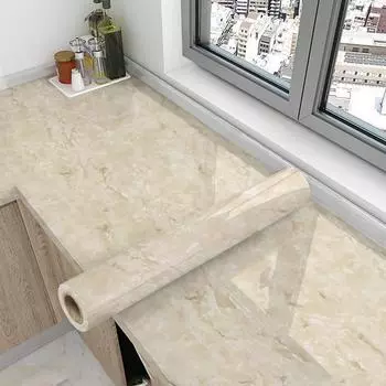 1 шт. Наклейки на стену Изысканная бумага Чистая водонепроницаемая Удобный домашний декор Кухня Ремонт Обои 1m