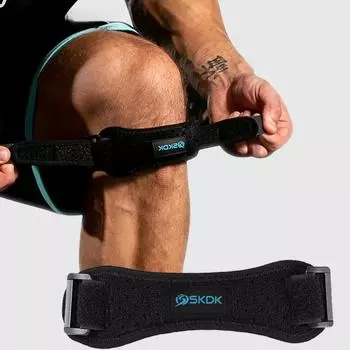 1 шт., наколенник для коленной чашечки, регулируемый силикагель, наколенник, сухожильный ремень, защита наколенника, бег, спорт, велоспорт, тренажерный зал, поддержка колена