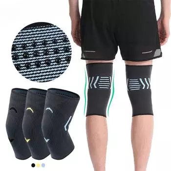 1 шт. наколенник, компрессионный рукав для колена для бега, разрыва мениска, облегчения боли в суставах и восстановления после травм M