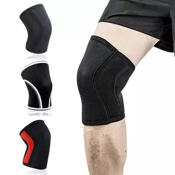 1 шт., наколенник, облегчение боли, неопреновые наколенники, защита, дышащий стабилизатор коленной чашечки, мягкий, снижает давление для спорта на открытом воздухе XL